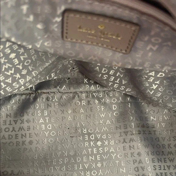 Kate Spade Taupe and Glitter Tote Bag - Picture 7 of 8